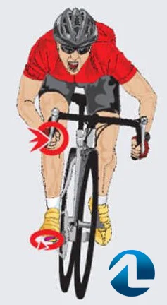 Elementos externos com o terreno podem provocar a lesão da banda iliotibial.