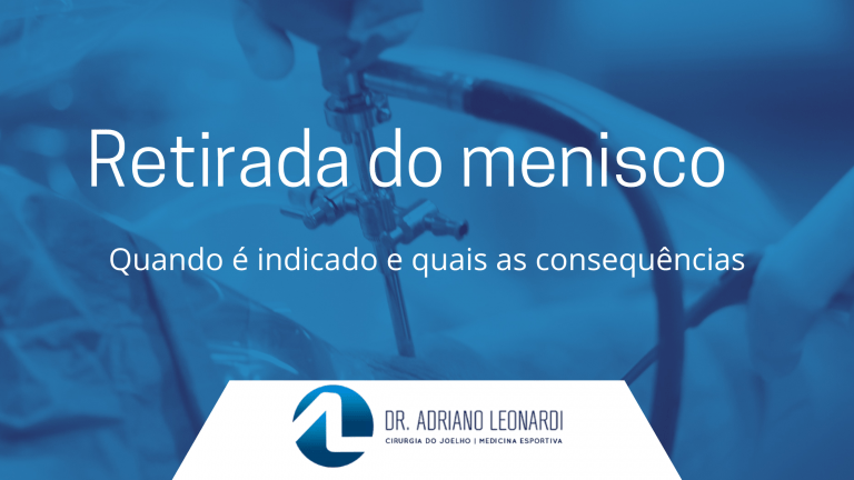 Retirada de menisco