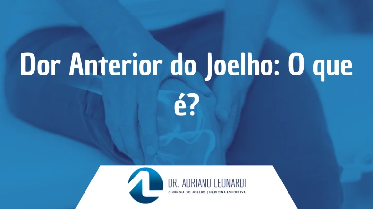Dor anterior do joelho