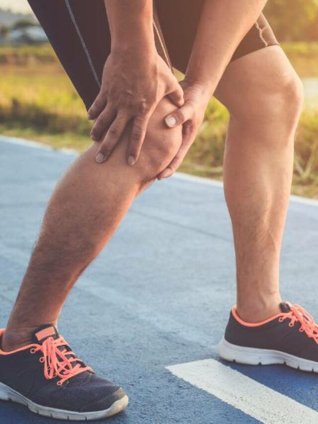 Homem com Condromalácia Patelar.