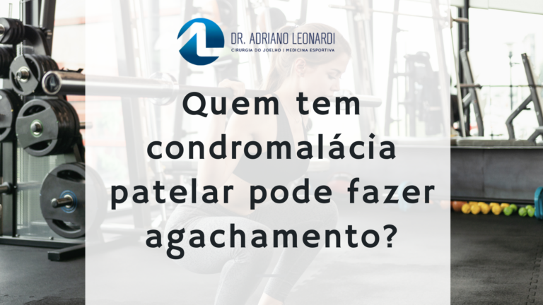 quem tem condromalácia patelar pode fazer agachamento