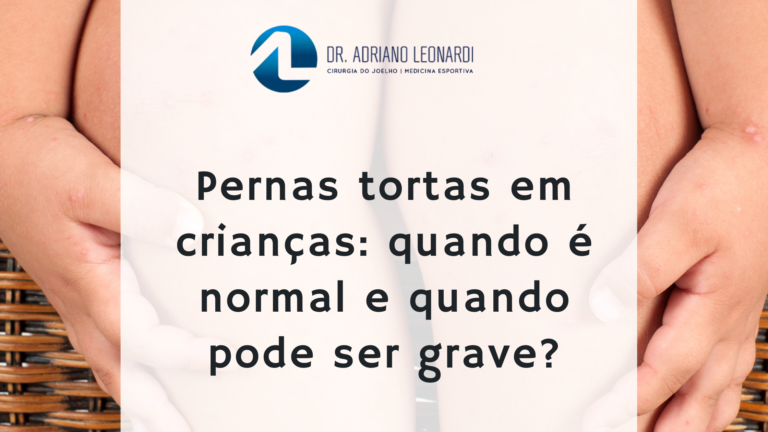 Pernas tortas em crianças