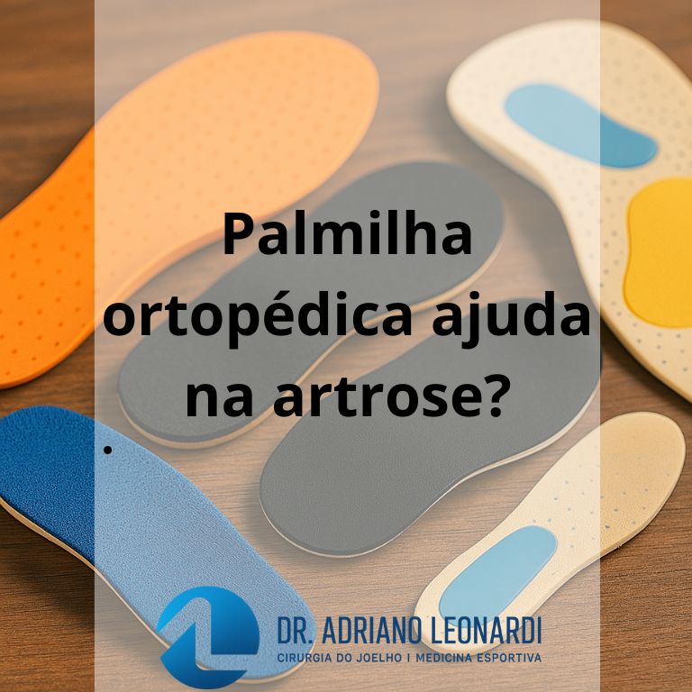 palmilha ortopédica