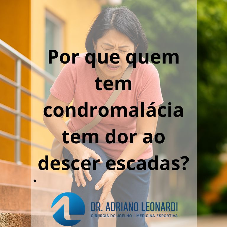 dor ao descer escadas
