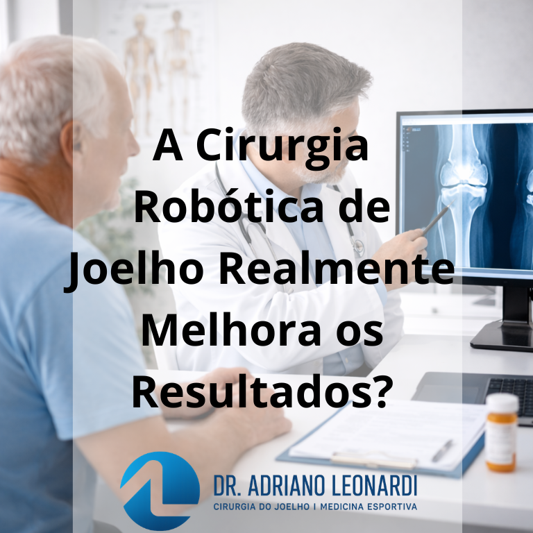 A Cirurgia Robótica de Joelho Realmente Melhora os Resultados?