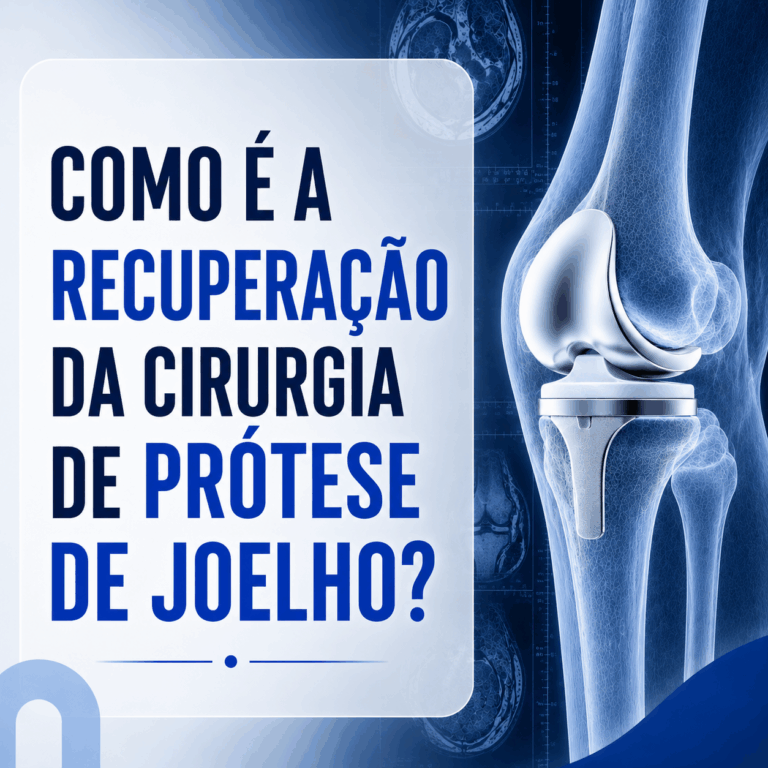 cirurgia de prótese de joelho