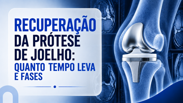 Recuperação da prótese de joelho